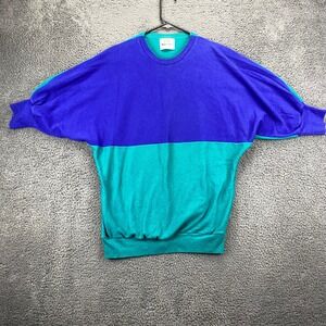 Vintage 80s‎ Sloppy Joes Color Block Sweatshirt Kentucky Textiles Uni Size